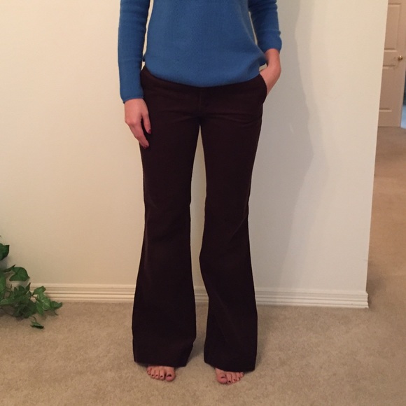 Brown Corduroy Bell Bottoms