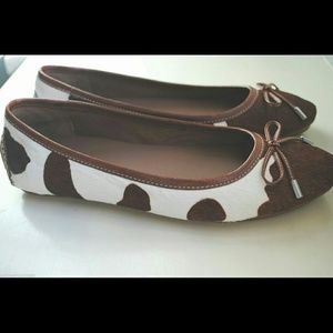 Donald Pliner Women's Calf Hair Ballet Flats