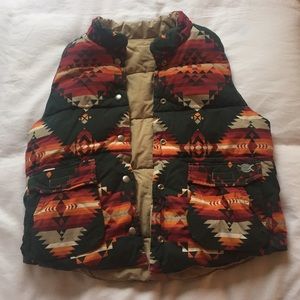 Ralph Lauren reversible puff vest