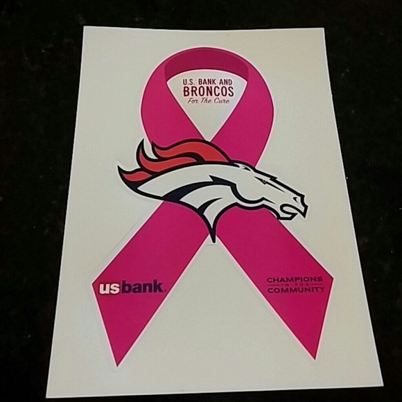 Broncos for the cure magnet