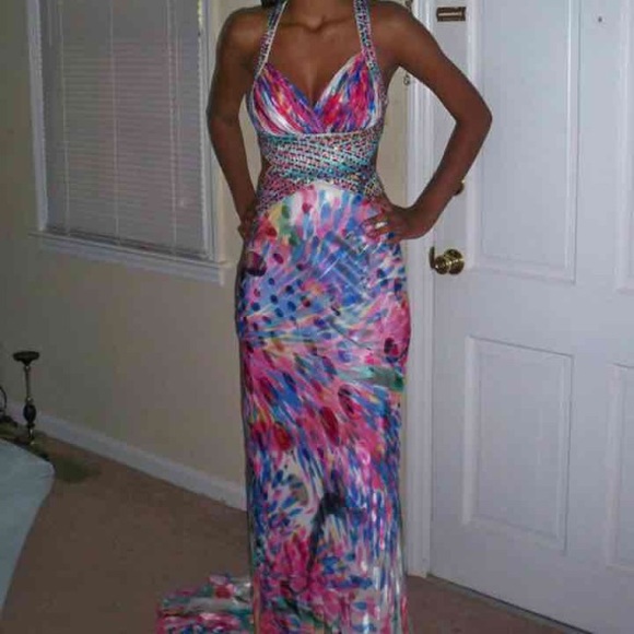 Beautiful unique prom/homecoming/formal dress.