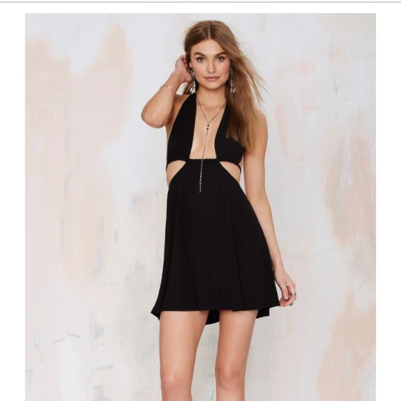 After party vintage zoe cutout dress