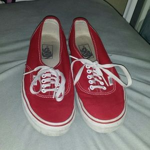 Red Vans