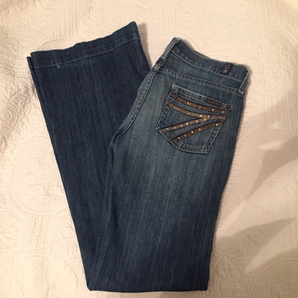 7 For All Mankind Jeans - Beaded Dojo