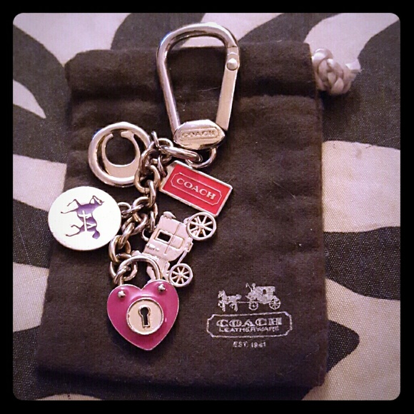 Coach key chain for @JWTROUBLE