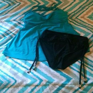 Two piece bathing suit
