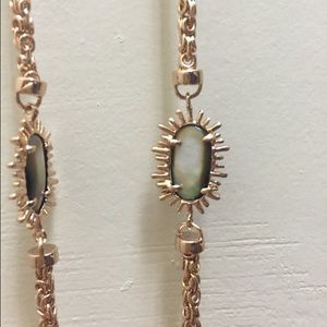 Kendra Scott Leighton Necklace rose gold