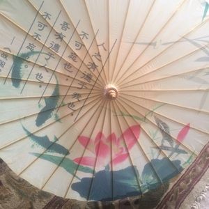 Oil paper classical tradition umbrella