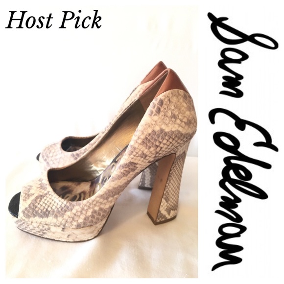 Sam Edelman Shoes - ⚡️HP 8/8/16⚡️FIRM Sam Edelman Tacoma Heels