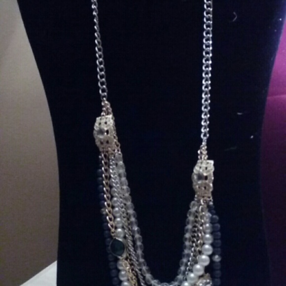 Multi beaded necklace