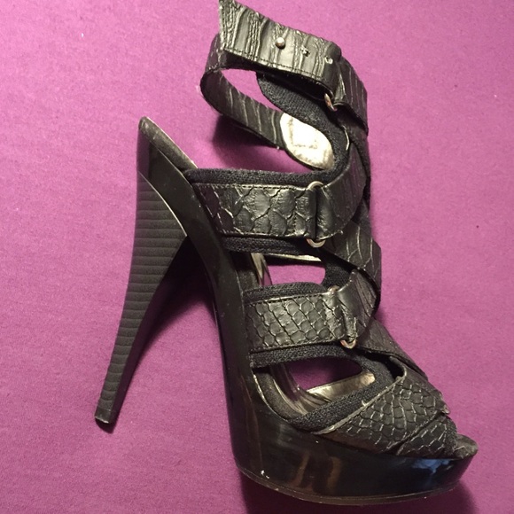 Baby phat platform heels