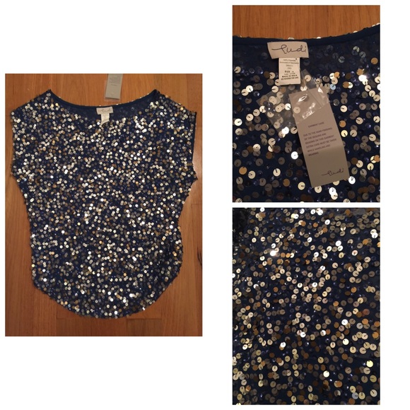 Ludi sequin top
