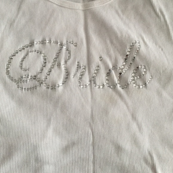 Bedazzled Bride Plus Size Muscle Tee - Picture 2 of 3