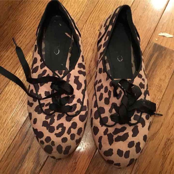 Aldo Leopard loafers