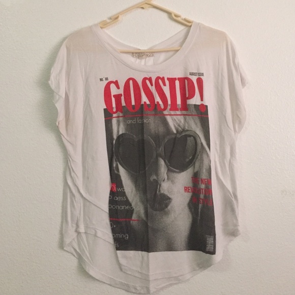 White Forever 21 Graphic Tee