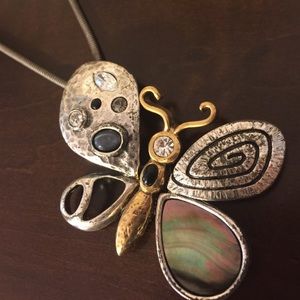 Butterfly Statement Necklace