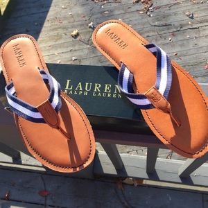 Ralph Lauren Edison Flip Flops
