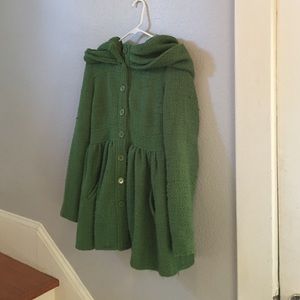Beautiful green Kimchi Blue coat Urban Outfitters
