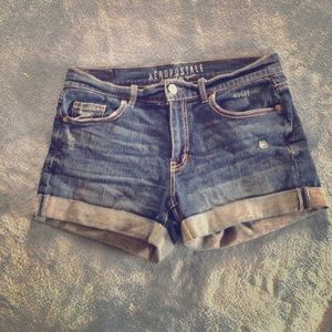 Aeropostale Boyfriend Midi Shorts Size 2