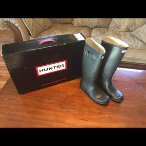 Dark Olive Hunter Green Hunter Boots sz 10 NIB