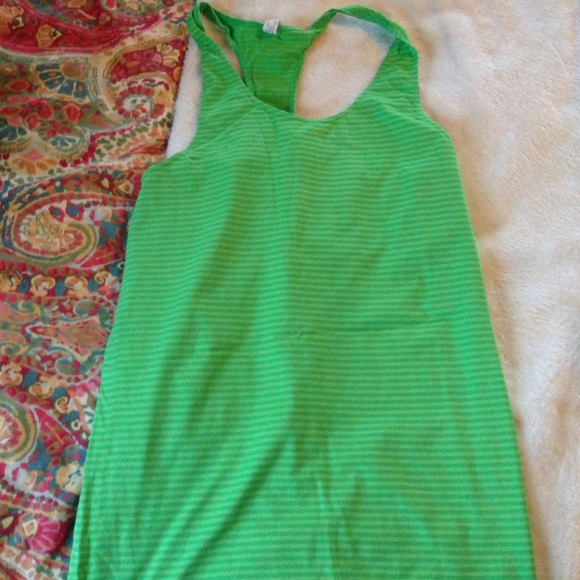 Crossfit tank top green