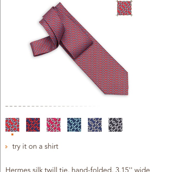 Hermes Other - Hermes men's tie