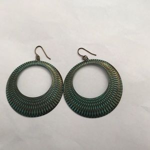 Lovely 2 inch round earings