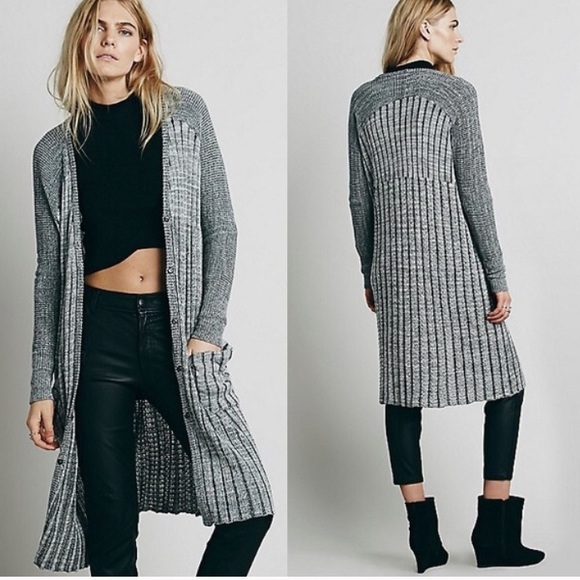 Free People Sweaters - NWT Free People Shadows Stripe Cardigan