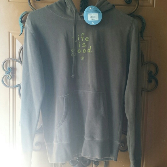 Brown hoodie