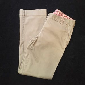 J. Crew City Fit Khaki Chinos