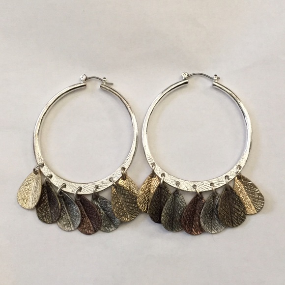 Gorgeous leaf hoops
