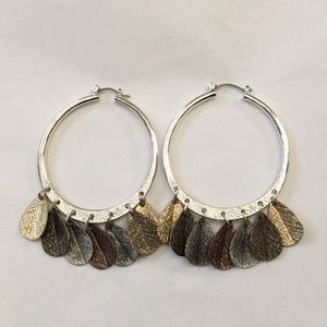 Gorgeous leaf hoops