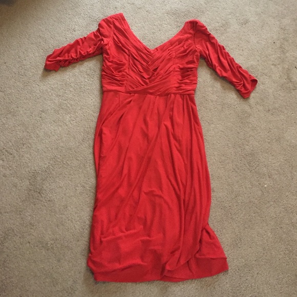 Red dress