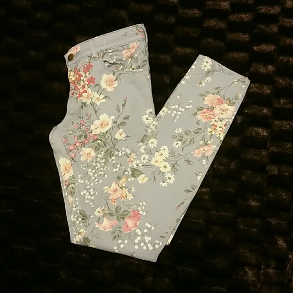 maison Scotch  Denim - Maison Scotch flower jeans