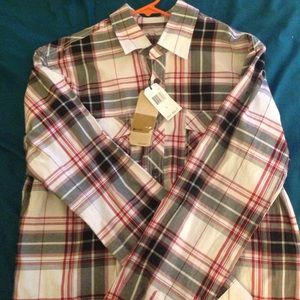 Men's plaid shirt