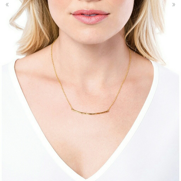 Gorjana Jewelry - Gorjana Taner Small Bar Necklace