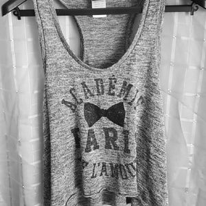 Paris bow glamour tank