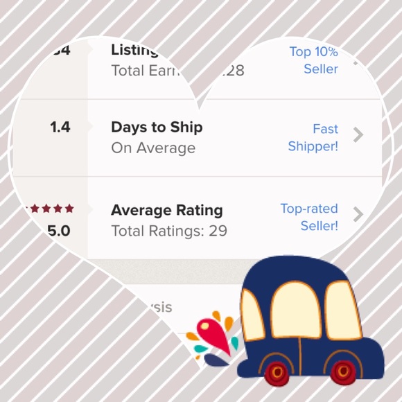 I love to ship the next day!