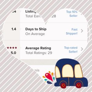 I love to ship the next day!