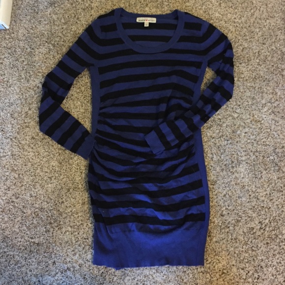 Maternity sweater dress