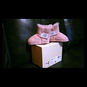 INFANT PINK ERIN UGG BOOTIES -