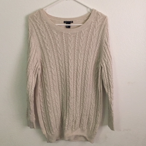 Beige H&M Sweater