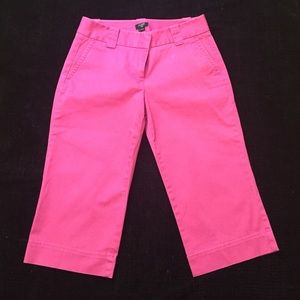 J. Crew Pants - J. Crew pink Capri pants, Favorite Fit J. Crew Pants - J. Crew pink Capri pants, Favorite Fit