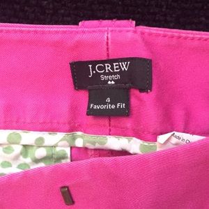 J. Crew Pants - J. Crew pink Capri pants, Favorite Fit J. Crew Pants - J. Crew pink Capri pants, Favorite Fit