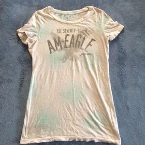 American Eagle Graphic Top Size Small