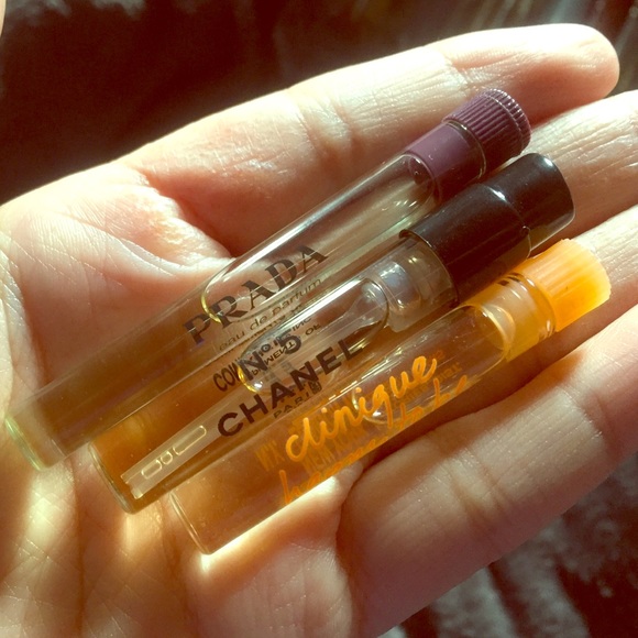 Prada, Chanel No 5, Clinique Happy To Be Perfumes