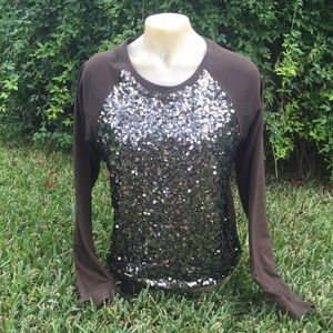 Sequins Galore! Forever 21 sweatshirt/sweater!