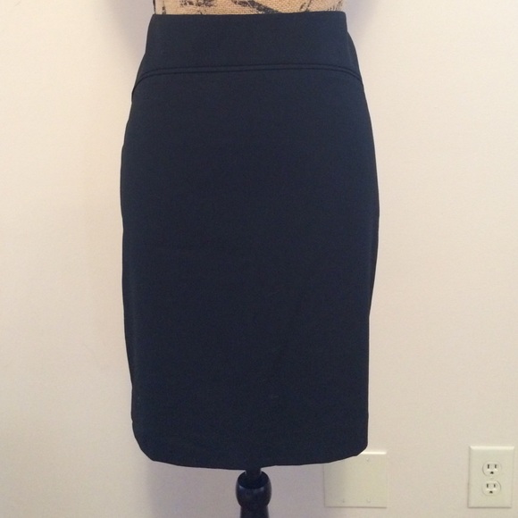 Black pencil skirt