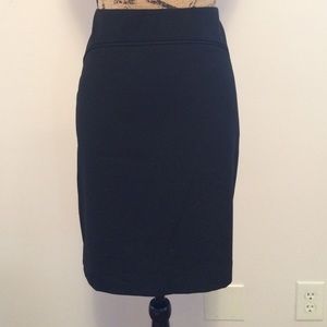 Black pencil skirt