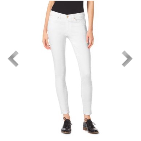 MICHAEL Michael Kors White Skinny Jeans
